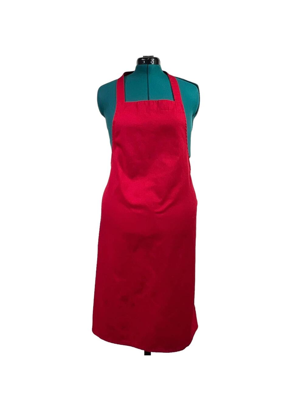 Red Kitchen Apron - Ties in Back - Multiple Uses